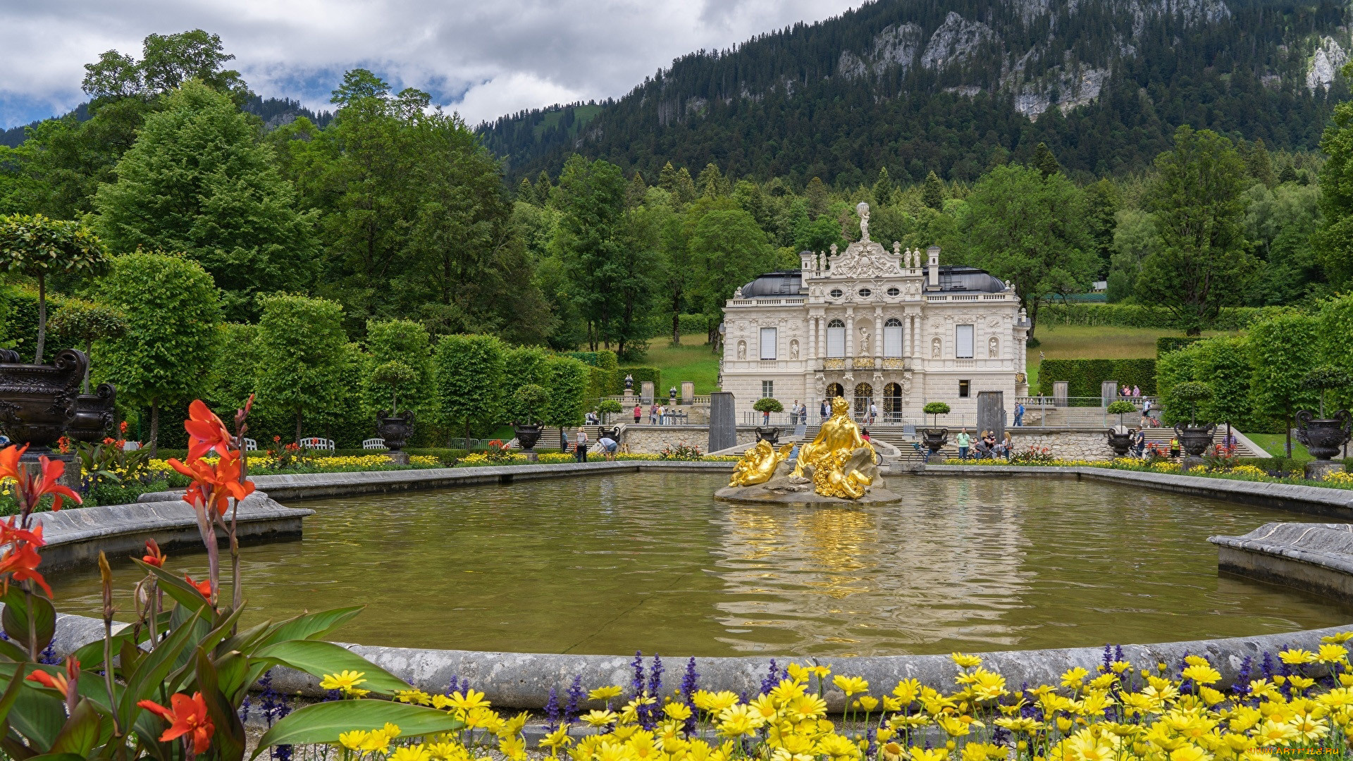 linderhof castle, ,  , linderhof, castle